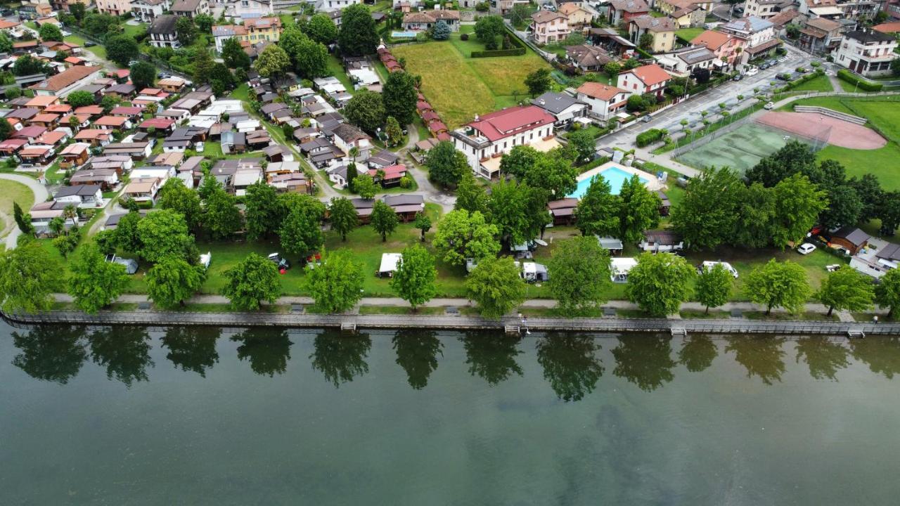 Camping Hotel Au Lac De Como Sorico Exterior foto