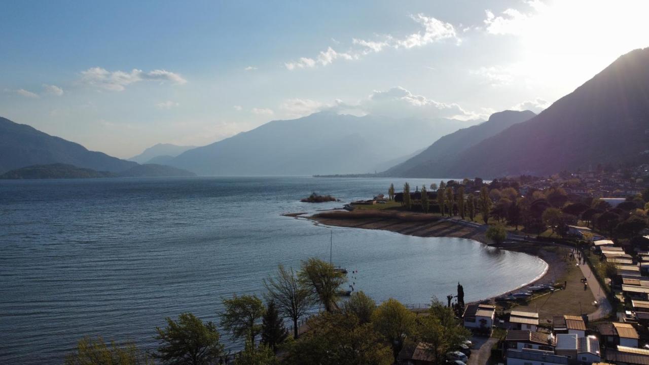 Camping Hotel Au Lac De Como Sorico Exterior foto