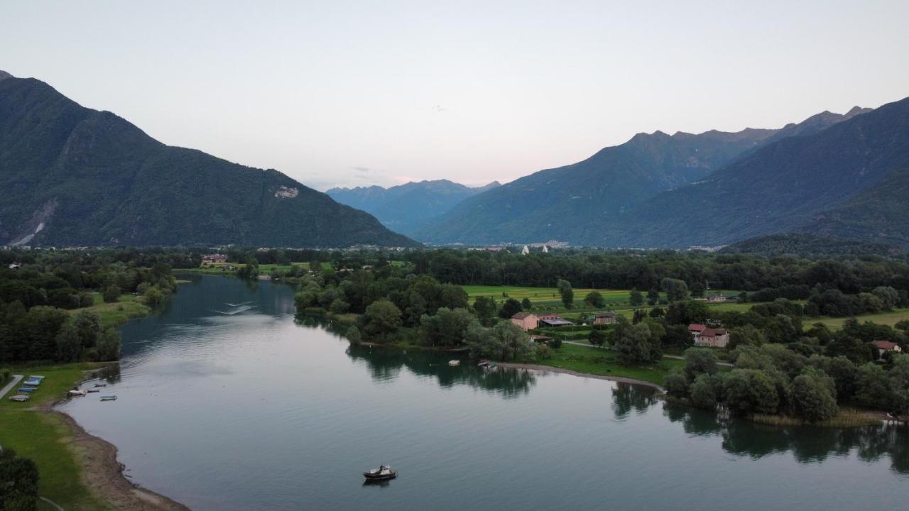 Camping Hotel Au Lac De Como Sorico Exterior foto