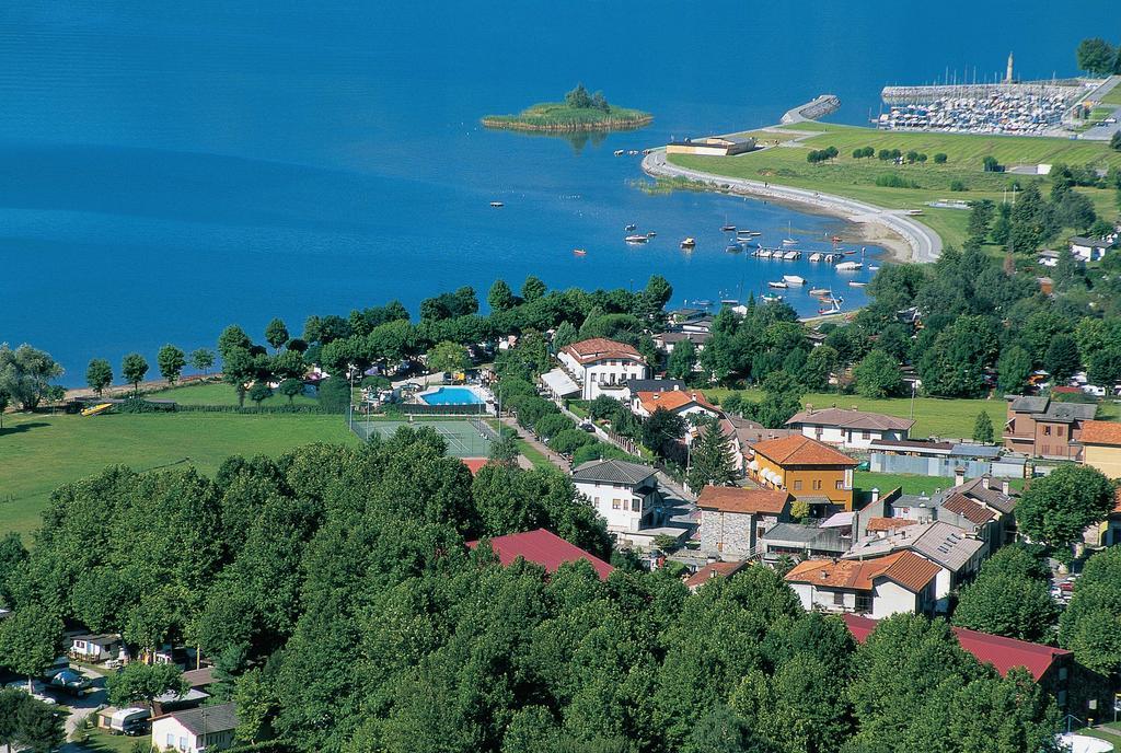 Camping Hotel Au Lac De Como Sorico Exterior foto