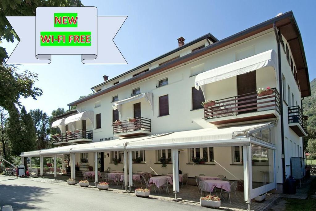 Camping Hotel Au Lac De Como Sorico Exterior foto