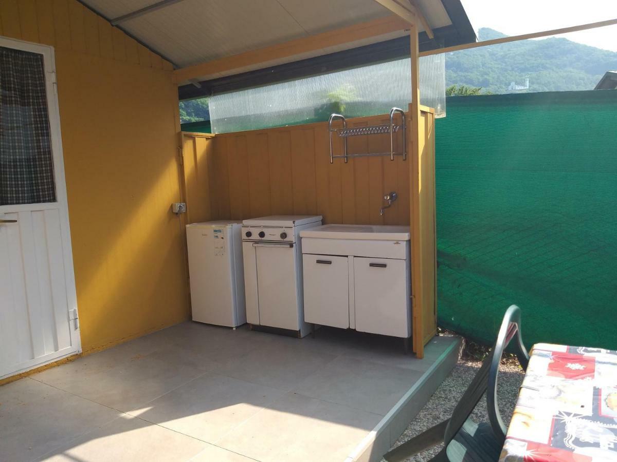 Camping Hotel Au Lac De Como Sorico Exterior foto